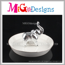 Made in China Beliebte Elefanten geformt Keramik Ring Halter